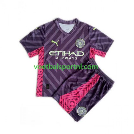 Manchester City Doelman Kind Uit Tenue 2023-24